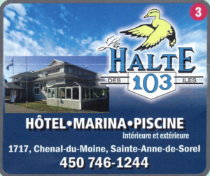 Halte des 103 iles